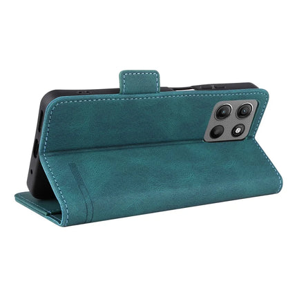 For Motorola Moto G15 4G Case Leather Wallet Flip Phone Cover with Hardware Decor
