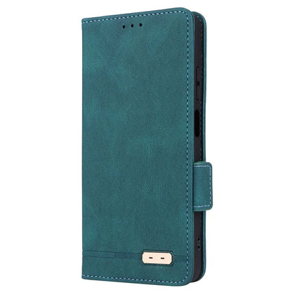 For Motorola Moto G15 4G Case Leather Wallet Flip Phone Cover with Hardware Decor