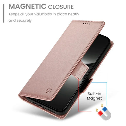DF-010 For Oppo Reno13 Pro 5G Stand Case PU Leather Wallet Phone Cover