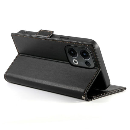 DF-010 For Oppo Reno13 Pro 5G Stand Case PU Leather Wallet Phone Cover