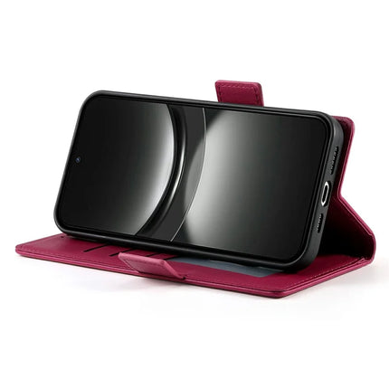 DF-010 For Oppo Reno13 Pro 5G Stand Case PU Leather Wallet Phone Cover