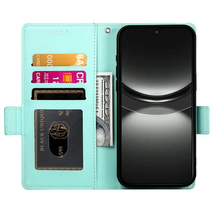 DF-010 For Oppo Reno13 Pro 5G Stand Case PU Leather Wallet Phone Cover