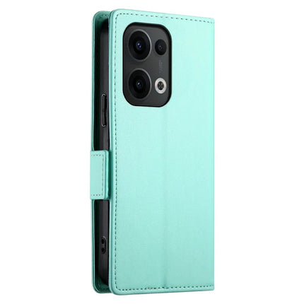 DF-010 For Oppo Reno13 Pro 5G Stand Case PU Leather Wallet Phone Cover