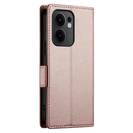 For Oppo Reno13 F 5G Stand Case PU Leather Wallet Phone Cover