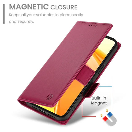 For Oppo Reno13 F 5G Stand Case PU Leather Wallet Phone Cover