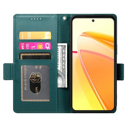 For Oppo Reno13 F 5G Stand Case PU Leather Wallet Phone Cover