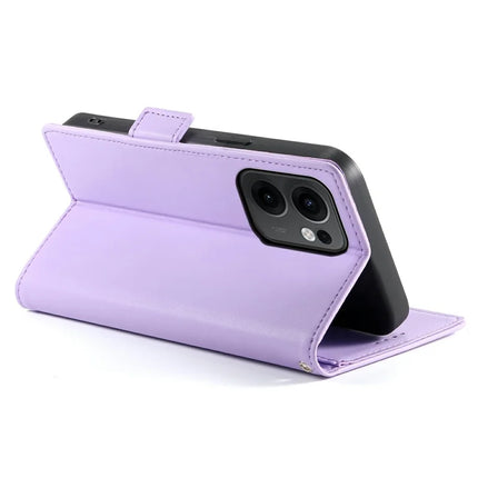 For Oppo Reno13 F 5G Stand Case PU Leather Wallet Phone Cover