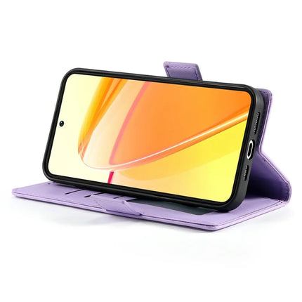 For Oppo Reno13 F 5G Stand Case PU Leather Wallet Phone Cover