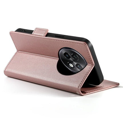 DF-010 For Realme 13+ 5G / 13 Pro 5G (China) Stand Case PU Leather Wallet Phone Cover