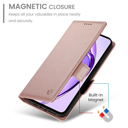DF-010 For Realme 13+ 5G / 13 Pro 5G (China) Stand Case PU Leather Wallet Phone Cover