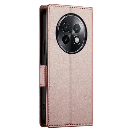 DF-010 For Realme 13+ 5G / 13 Pro 5G (China) Stand Case PU Leather Wallet Phone Cover