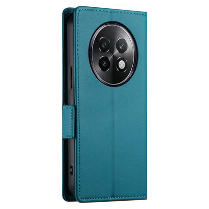 DF-010 For Realme 13+ 5G / 13 Pro 5G (China) Stand Case PU Leather Wallet Phone Cover