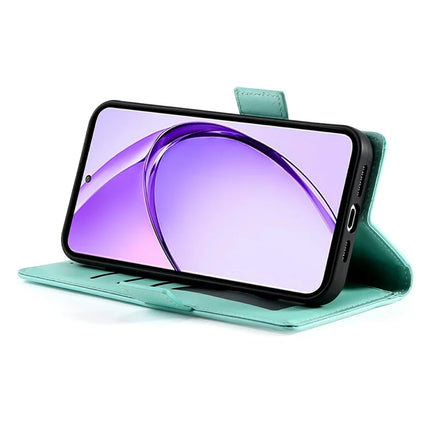 DF-010 For Realme 13+ 5G / 13 Pro 5G (China) Stand Case PU Leather Wallet Phone Cover