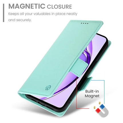 DF-010 For Realme 13+ 5G / 13 Pro 5G (China) Stand Case PU Leather Wallet Phone Cover