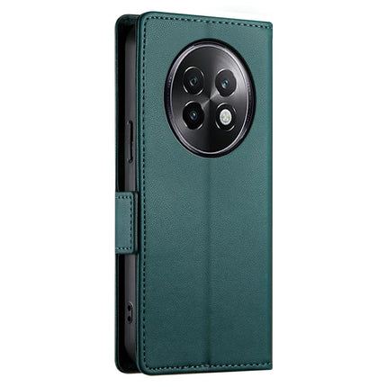 DF-010 For Realme 13+ 5G / 13 Pro 5G (China) Stand Case PU Leather Wallet Phone Cover