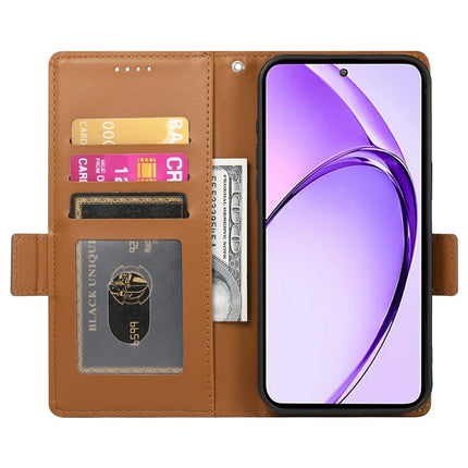 DF-010 For Realme 13+ 5G / 13 Pro 5G (China) Stand Case PU Leather Wallet Phone Cover