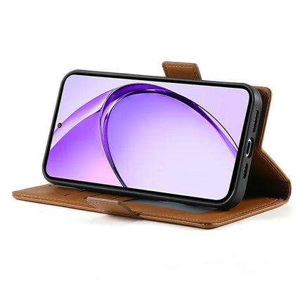DF-010 For Realme 13+ 5G / 13 Pro 5G (China) Stand Case PU Leather Wallet Phone Cover