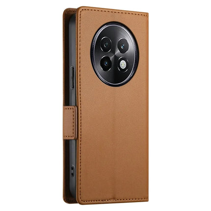 DF-010 For Realme 13+ 5G / 13 Pro 5G (China) Stand Case PU Leather Wallet Phone Cover