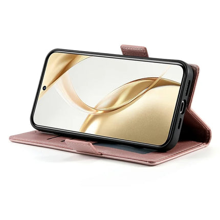 DF-010 For Honor 300 Stand Case PU Leather Wallet Phone Cover