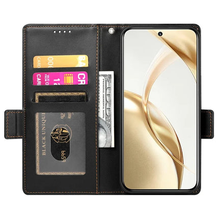 DF-010 For Honor 300 Stand Case PU Leather Wallet Phone Cover