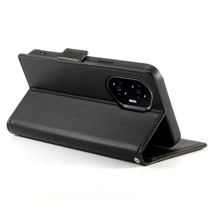DF-010 For Honor 300 Stand Case PU Leather Wallet Phone Cover
