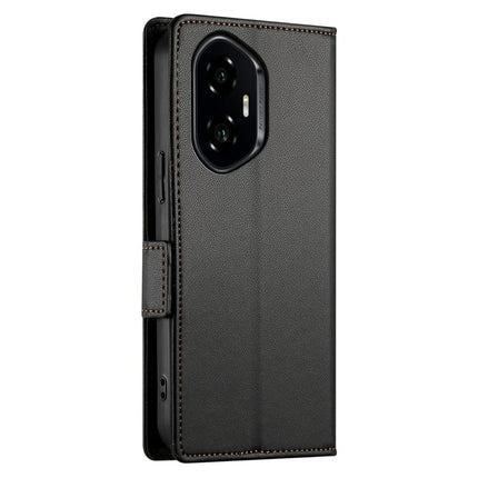 DF-010 For Honor 300 Stand Case PU Leather Wallet Phone Cover