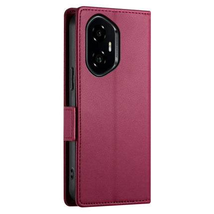 DF-010 For Honor 300 Stand Case PU Leather Wallet Phone Cover