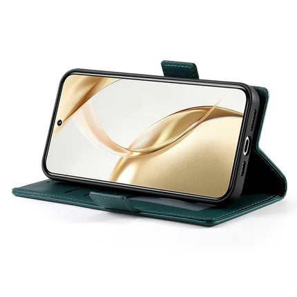 DF-010 For Honor 300 Stand Case PU Leather Wallet Phone Cover