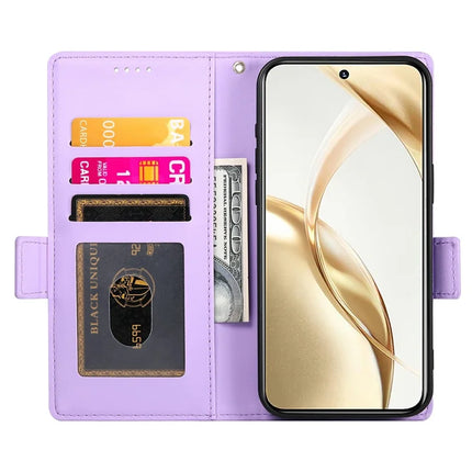 DF-010 For Honor 300 Stand Case PU Leather Wallet Phone Cover