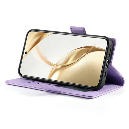 DF-010 For Honor 300 Stand Case PU Leather Wallet Phone Cover