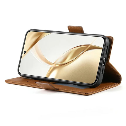 DF-010 For Honor 300 Stand Case PU Leather Wallet Phone Cover
