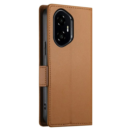 DF-010 For Honor 300 Stand Case PU Leather Wallet Phone Cover