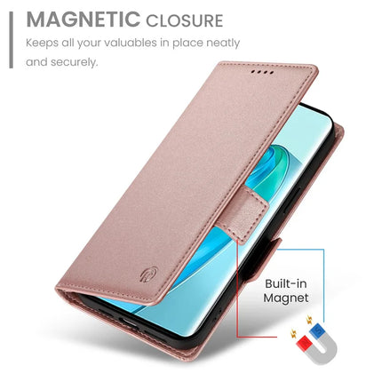 For Honor Magic7 Lite 5G / X9c 5G / X60 Pro 5G Stand Case PU Leather Wallet Phone Cover