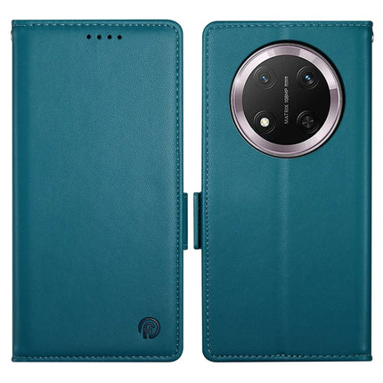 For Honor Magic7 Lite 5G / X9c 5G / X60 Pro 5G Stand Case PU Leather Wallet Phone Cover - Blue
