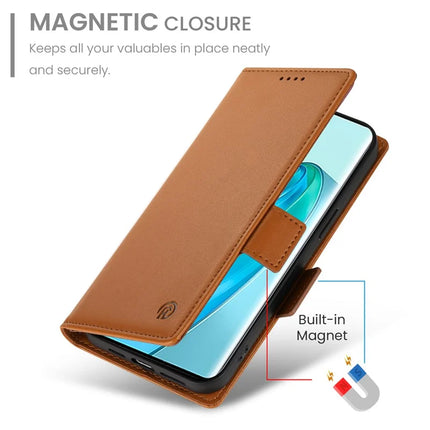 For Honor Magic7 Lite 5G / X9c 5G / X60 Pro 5G Stand Case PU Leather Wallet Phone Cover
