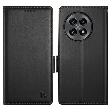 For OnePlus 13R 5G Stand Case PU Leather Wallet Phone Cover - Black