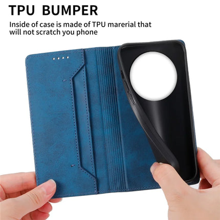 DF-05 For Realme 13+ 5G Wallet Case RFID Blocking PU Leather Phone Cover
