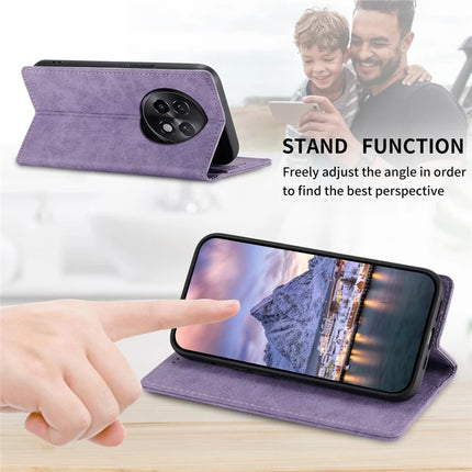 DF-05 For Realme 13+ 5G Wallet Case RFID Blocking PU Leather Phone Cover