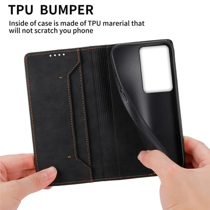For Realme C75 / V60 Pro Wallet Case RFID Blocking PU Leather Phone Cover