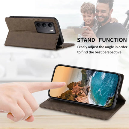 For Realme C75 / V60 Pro Wallet Case RFID Blocking PU Leather Phone Cover