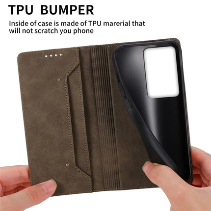 For Realme C75 / V60 Pro Wallet Case RFID Blocking PU Leather Phone Cover