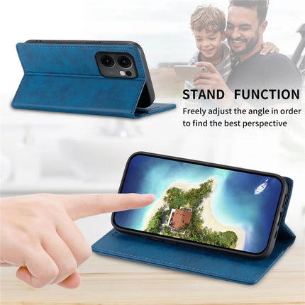 For Oppo Reno13 F 5G Wallet Case RFID Blocking PU Leather Phone Cover