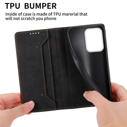 For Oppo Reno13 F 5G Wallet Case RFID Blocking PU Leather Phone Cover