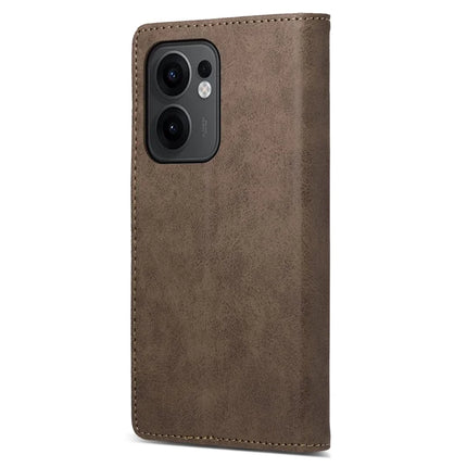 For Oppo Reno13 F 5G Wallet Case RFID Blocking PU Leather Phone Cover