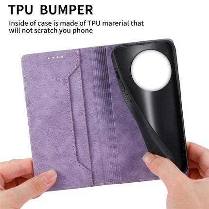 DF-05 For OnePlus 13R 5G Wallet Case RFID Blocking PU Leather Phone Cover