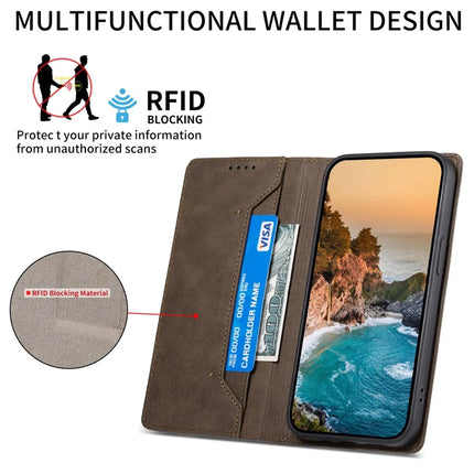 DF-05 For OnePlus 13R 5G Wallet Case RFID Blocking PU Leather Phone Cover