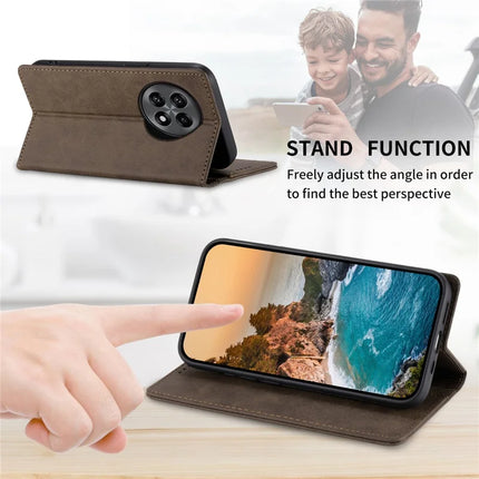 DF-05 For OnePlus 13R 5G Wallet Case RFID Blocking PU Leather Phone Cover