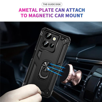 Phone Case for Motorola Moto G Play (2025) 4G / G Power (2025) PC + TPU Phone Cover with Kickstand