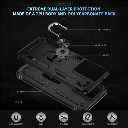 Phone Case for Motorola Moto G Play (2025) 4G / G Power (2025) PC + TPU Phone Cover with Kickstand