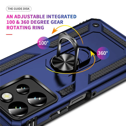 Phone Case for Motorola Moto G Play (2025) 4G / G Power (2025) PC + TPU Phone Cover with Kickstand